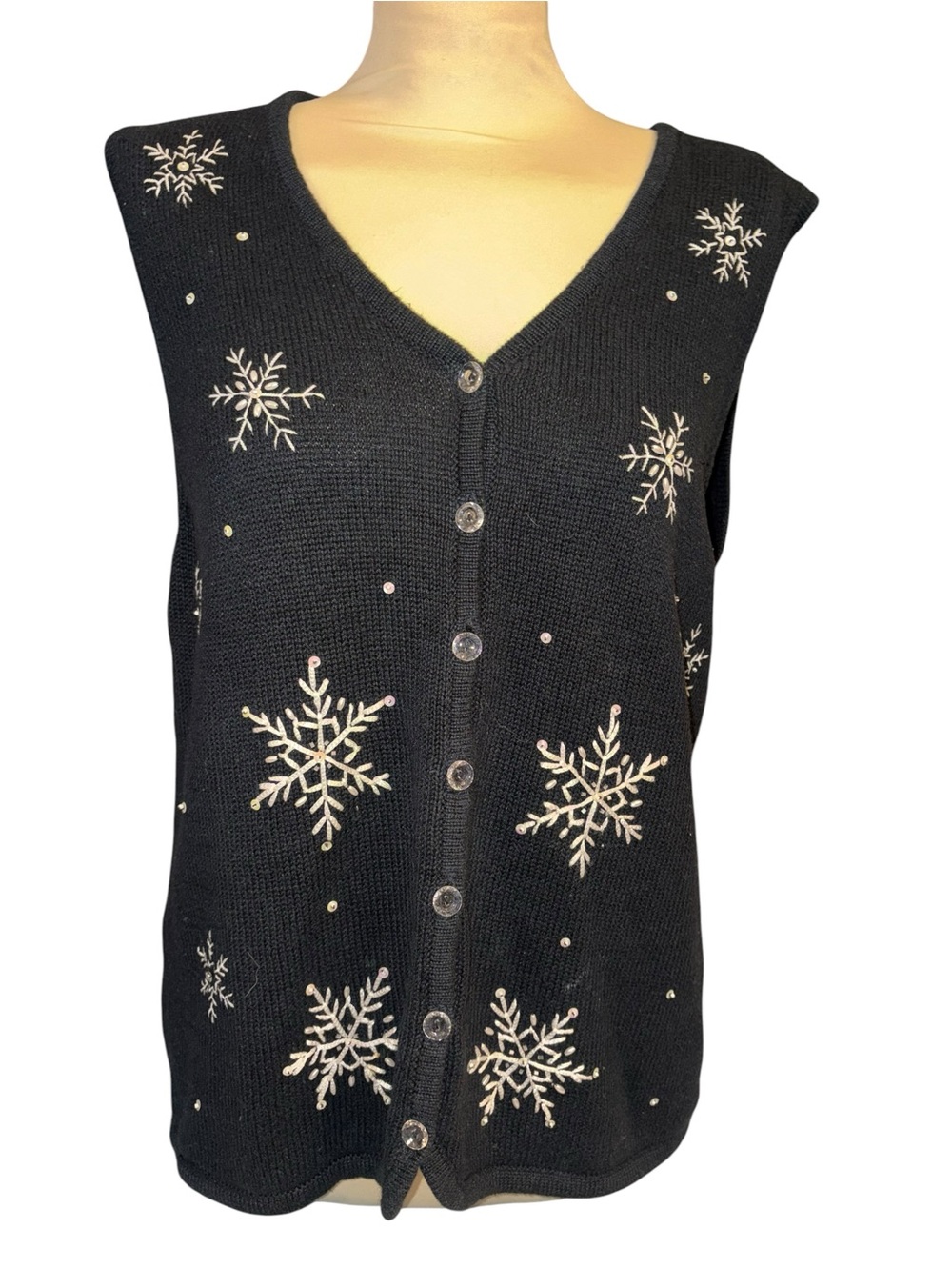 Vntg Mercer Street Studio sweater vest